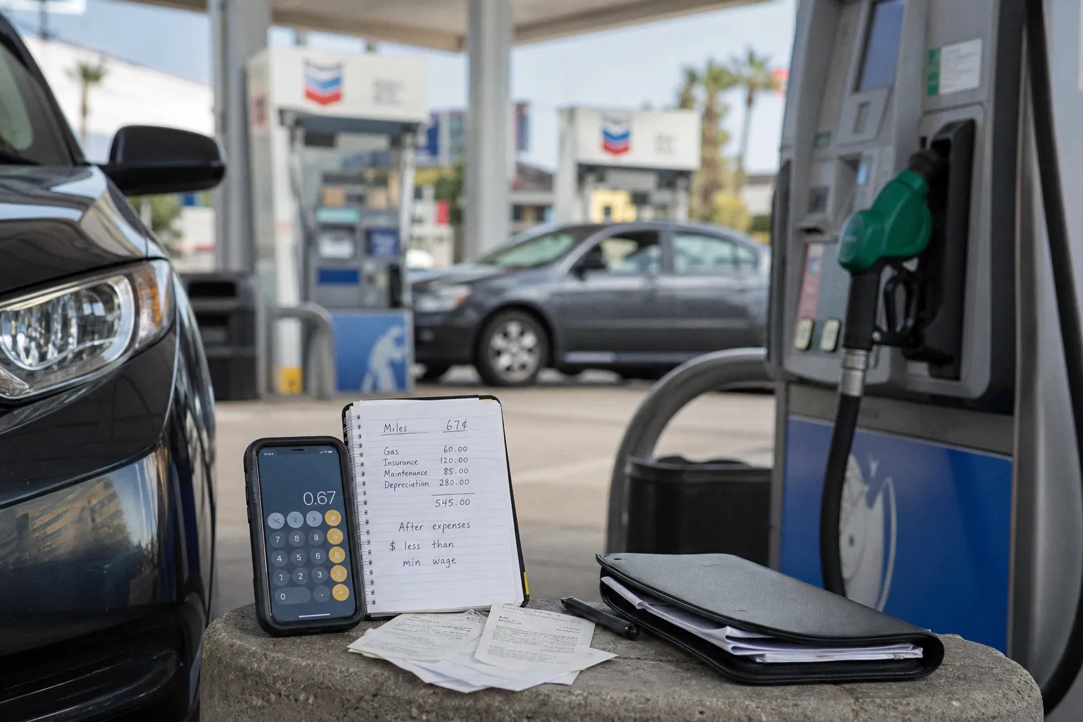 Compare gig delivery mileage rates to find your true pay